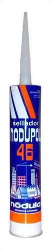 Sellador Poliuretanico Nodupol 406 310ml Nodulo - Rex Color Gris