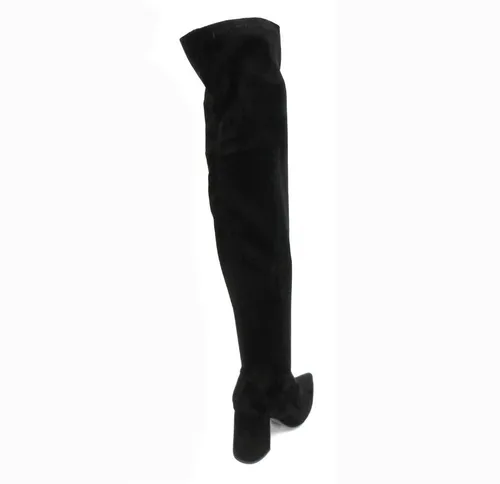 Botas Bucaneras Elastizadas Lycra Taco Cm