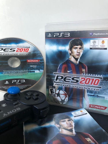 Pes 2010 Ps3 Original Midia Fisica Seminovo Original 