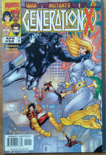 Gibi Generation X 50. War Of The Mutants. Ed Marvel (Usado)