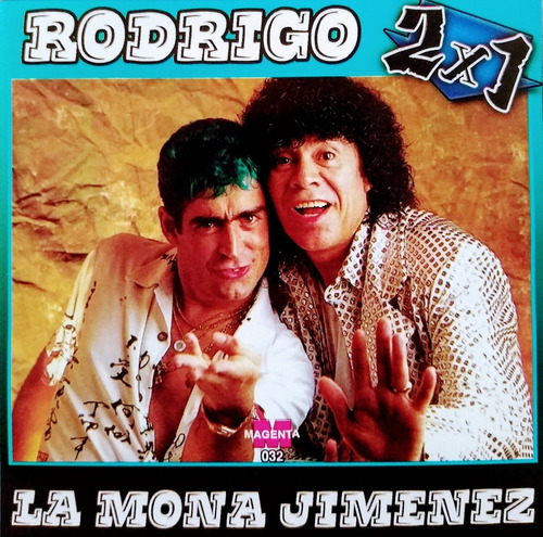 Rodrigo Y La Mona Jiménez Cd Nuevo Original Con 21 Temas