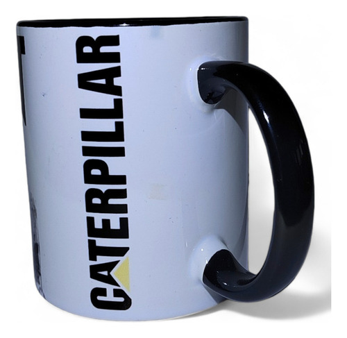 A Tazas Con Logo Cat + Obsequio