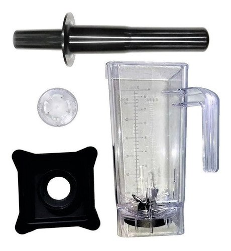 Licuadora industrial Santini MB-4500 2 L gris con jarra de policarbonato cristal 220V