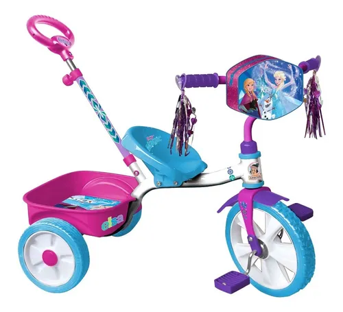 Triciclo Apache Frozen Rodada 12 Cajuela Y Baston