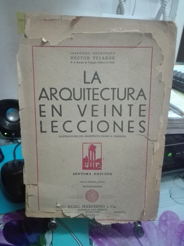 La Arquitectura En Veinte Lecciones // Hector Velarde