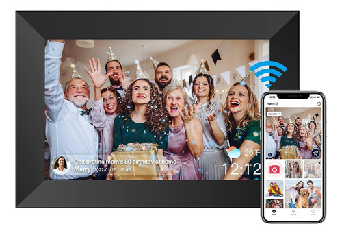 Dreamtimes - Marco De Fotos Digital Wifi De 8 Pulgadas Con P