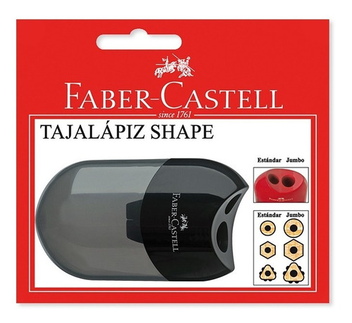 Tajalápiz Con Deposito Shape Faber Castell