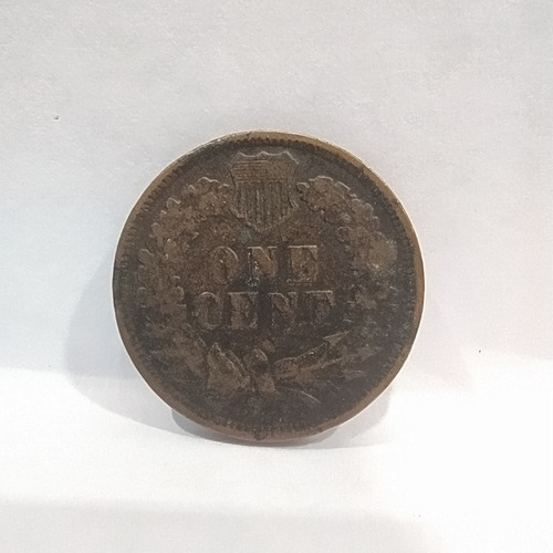 Antigua Moneda 1 Centavo Estados Unidos 1900 Km# 90a