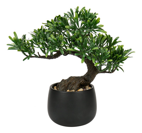 Arbol Bonsai Artificial De Enebro, Plantas Falsas De Interio