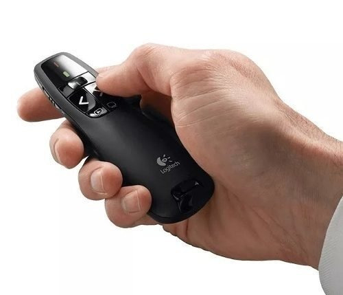 Puntero Logitech Laser Wifi R400 - Aj Hogar