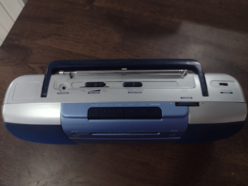 Rádio Antigo Cougar Crg 140 Boombox Leia (Usado)