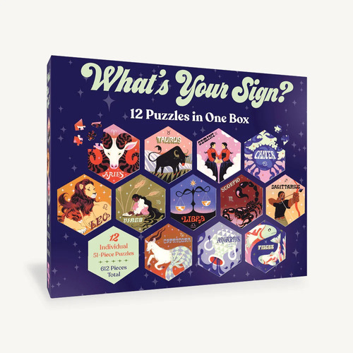 12 Puzzles In One Box What S Your Sign Y Antiestres Doncel
