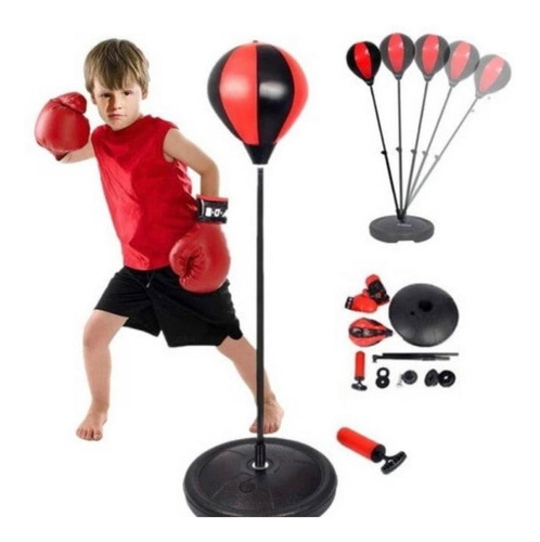 Juego De Boxeo Kit De Guantes Juguete Para Niños Y Niñas