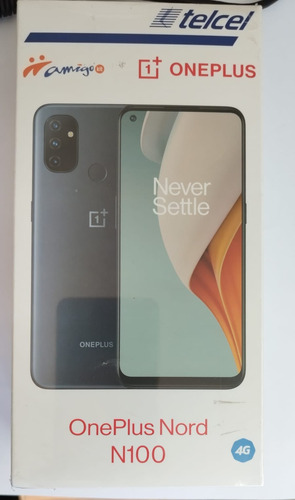 Oneplus Nord N100 4gb Ram 64gb Telcel Color Gris Oscuro