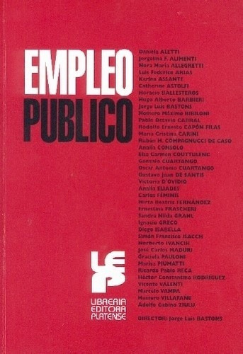 Empleo Publico - Bastons, Jorge L