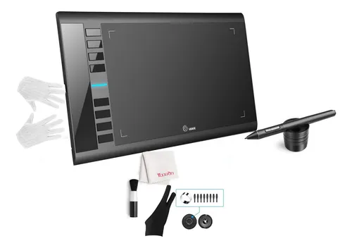 Tablet Digitalizadora 12 Win Y Mac + Kit Completo Ugee M708