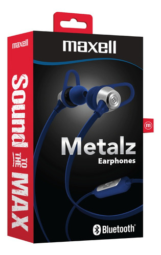 Audifono Microf Bluetooth Metalz Maxell Control Volum Respdr