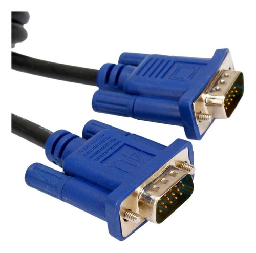 Cable Vga Ztecno Largo - 10 Metros - Tv Monitor Pantalla Pc Computadora Proyector