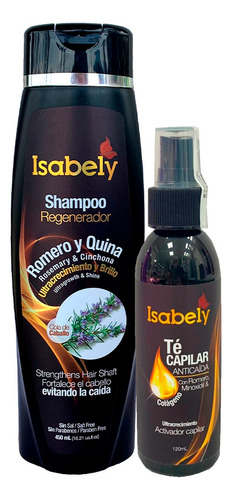 Kit Isabely Shampoo+anticaida