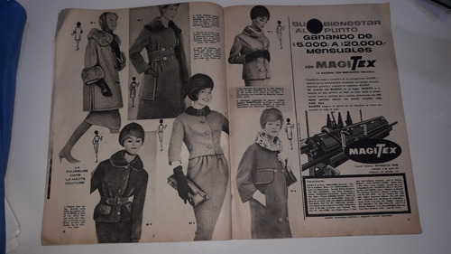 Revista Antigua Temporada Nº 166 Julio 1961 Moda (Usado)