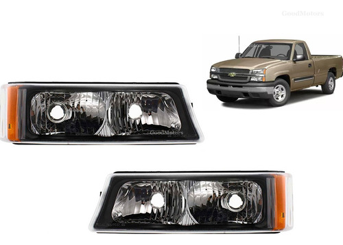 Farol Estacionamiento Chevrolet Silverado 2003/2006 El Par