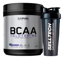 Comprar Bcaa + Glutamina Evopure 500gr Uva + Shaker
