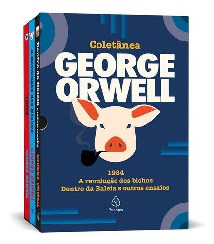 Box Coletânea George Orwell - 3 Livros - Capa Dura