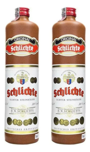 Steinhaeger Alemão Schlichte 2x700 Ml