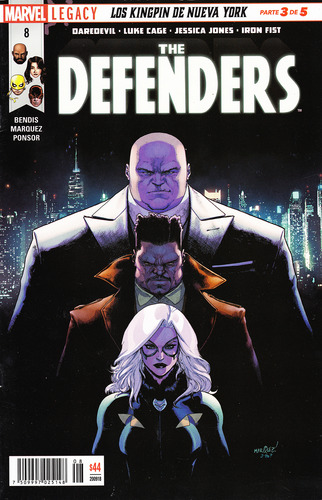 Marvel Comics The Defenders #8 - Español Daredevil
