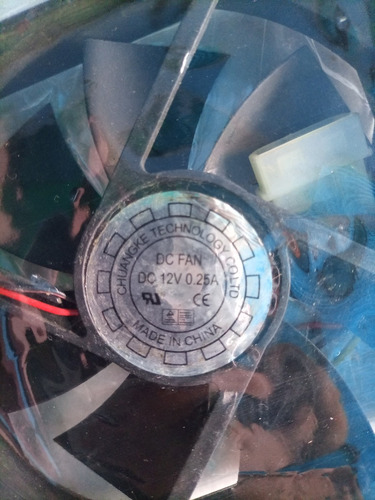 Imagen 5 de 5 de Ventiladores 12cm 12v