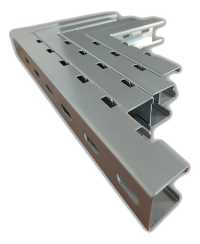 Base Soporte De Pared Para Escalerilla De 40cm Metalnet