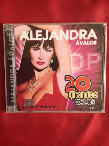 Alejandra Ávalos Cd Doble 20 Grandes Éxitos/nacional/sellado