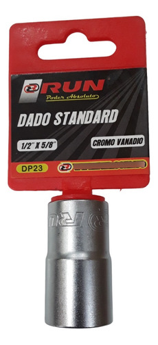 Dado Hexagonal Cuadrante 1/2puLG X 5/8puLG Marca Run Dp23