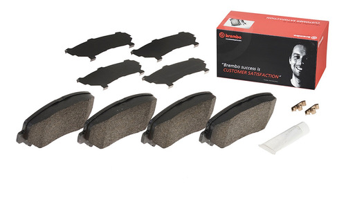 Kit Delanteras Balatas Bajos Metales Brembo Cherokee 14/15