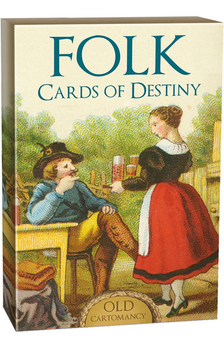 Libro Folk Cards Of Destiny 36 Full Colour Cards & Instruct