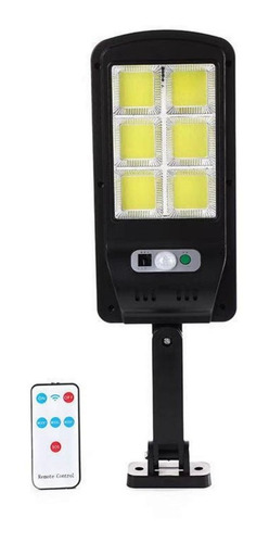 Reflector Led Solar Recargable Con Sensor De Movimiento 