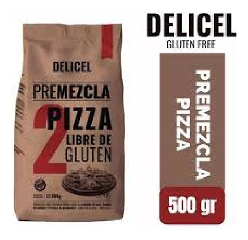 Premezcla Delicel Para Pizza Sin Tacc X 500 Grs.