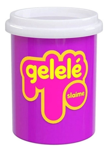 Gelelé Slime Tradicional Pote 152g - Roxo