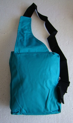 Mala Bolsa Mochila Feminina Pequena Ziper Touch Azul 06572 Cor Azul-celeste Desenho do tecido Liso