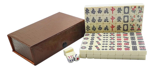 Mahjong Set 146 Tiles Dice Classic Tile Games Entretenimento