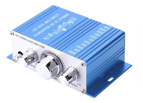 A Mini Amplificador Digital For Coche Audio Hifi Música Cd
