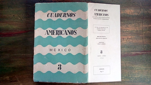La Revista Del Nuevo Mundo, Cuadernos Americanos México Nº 3