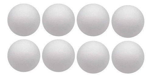 25 Esferas De Telgopor Tergopol De 5 Cm. De Diametro