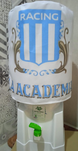 Funda Cubre Bidon De Agua 20lts Dispenser Artesanal Tematico Racing