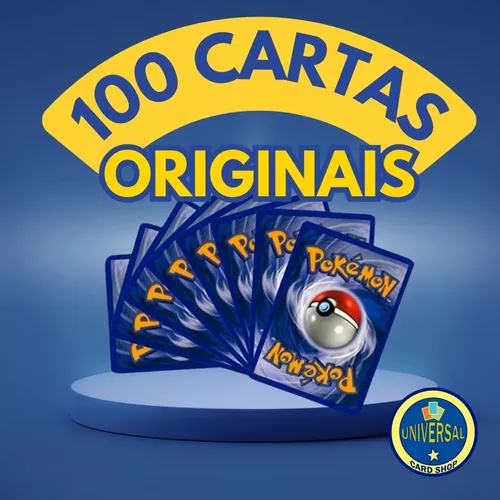 Lote 100 Pokémons 1° Geração - Pokémon TCG Original