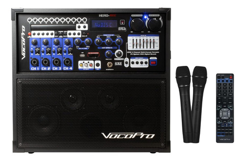 Vocopro, 4 Sistema De Karaoke Portátil(hero-rec-bt-4)
