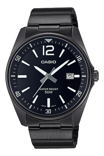 Reloj Casio Hombre Mtp-e170b-1b Color de la malla Negro Color del bisel Negro Color del fondo Negro