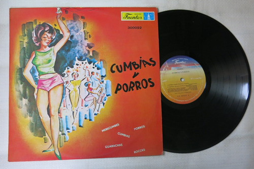 Vinyl Vinilo Lp Acetato Cumbias Y Porros Varios Tropical 