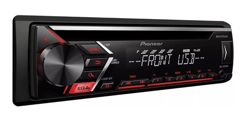 Radio Carro Pioneer Deh S1050ub Usb Cd Aux Control Original