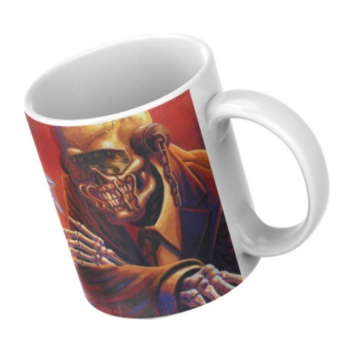 Taza Megadeth Rock Exclusiva Ceramica Calidad Importada